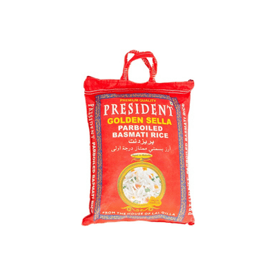 PRESIDENT Basmati Rice Golden Sella (10kg)