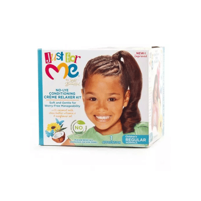 JUST FOR ME Relaxer Kit for Children (Regular)