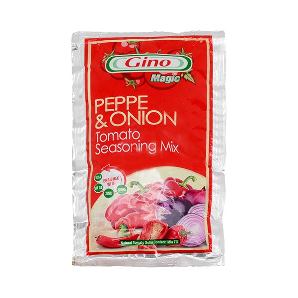 Gino Pepper & Onion (Sachet)
